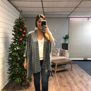 Silver Pleated Kimono